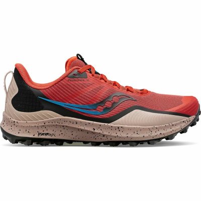 Gymnastikskor, Herr Saucony Peregrine 12 Röd (Fotstorlek: 44.5)