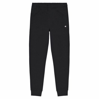 Långa träningsbyxor Champion Slim Fit Rib Cuff Svart Män Multicolour (Storlek: XS)
