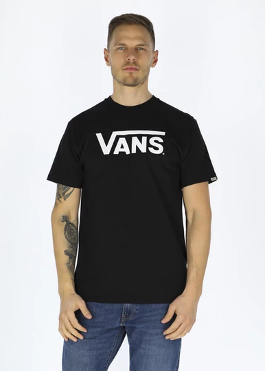 Mn Vans Drop V-B, Black/White, Xl, T-Shirts