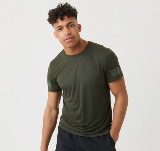 Borg Training T-Shirt, Rosin, S, Löpar T-Shirts