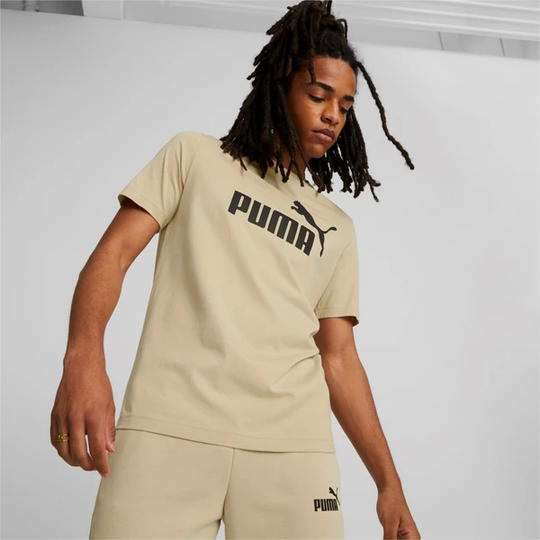 Ess Logo Tee B, Light Sand, 140, T-Shirts